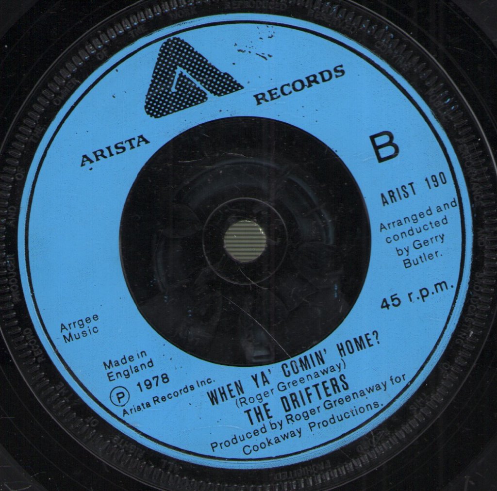 Drifters - Honey You're Heaven To Me - 7 Inch