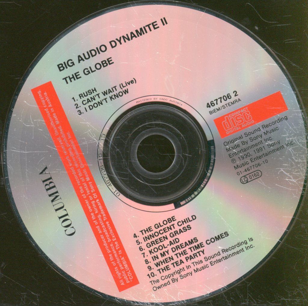 Big Audio Dynamite Ii - Globe - Cd