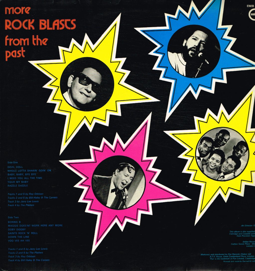 Various Artists - More Rock Blasts From The Past - Lp