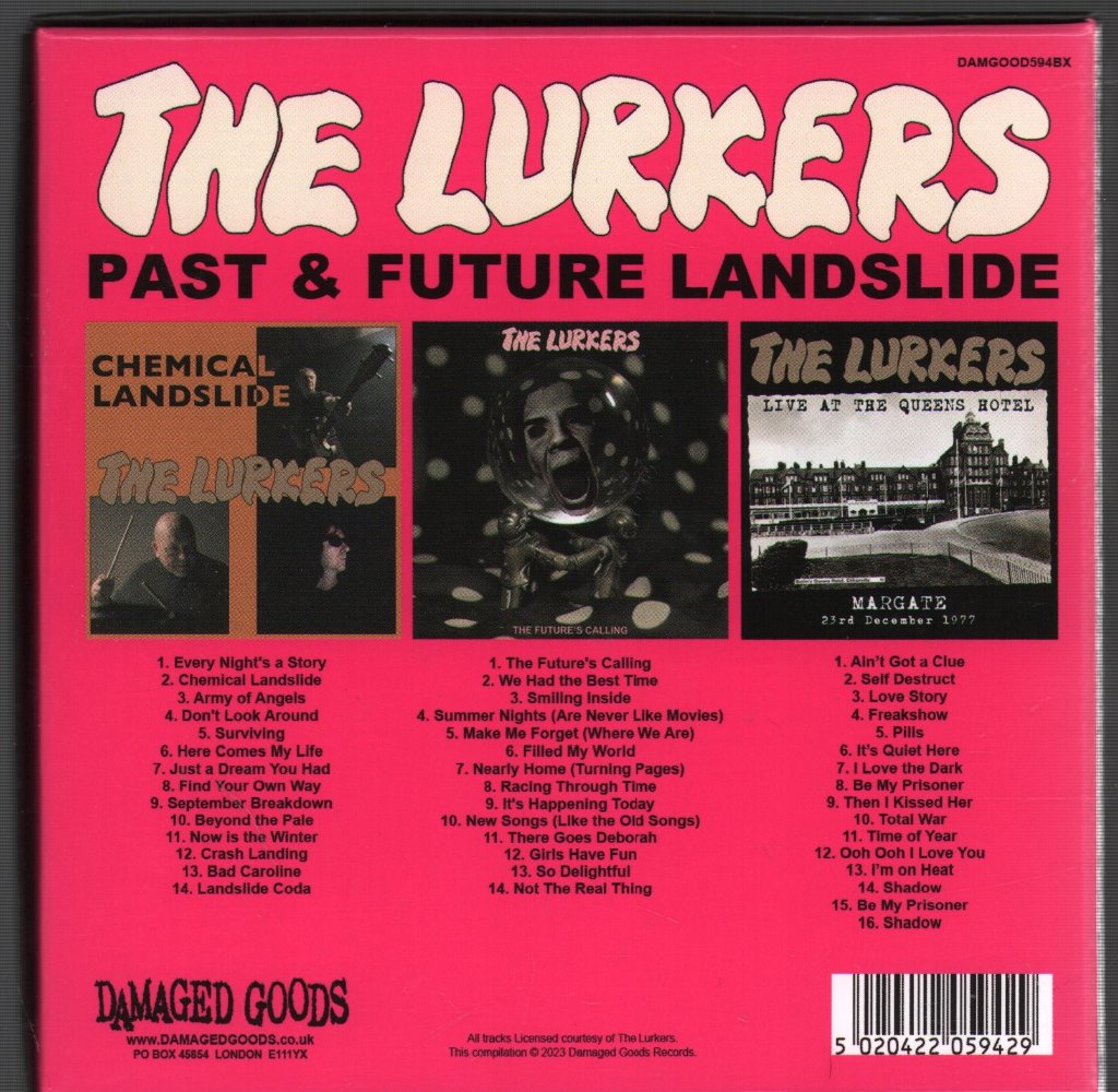 Lurkers - Past & Future Landslide - Cd Set