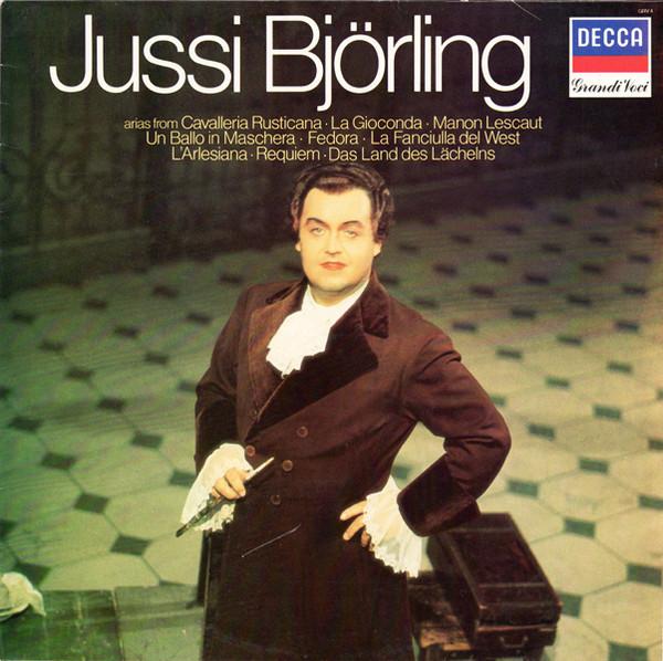 Jussi Bjorling - Arias From Cavalleria Rusticana - Lp
