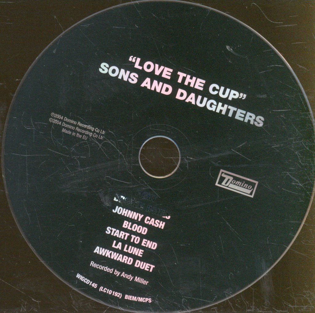 Sons And Daughters - Love The Cup - Cd