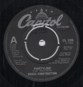 Brass Construction - Partyline - 7 Inch
