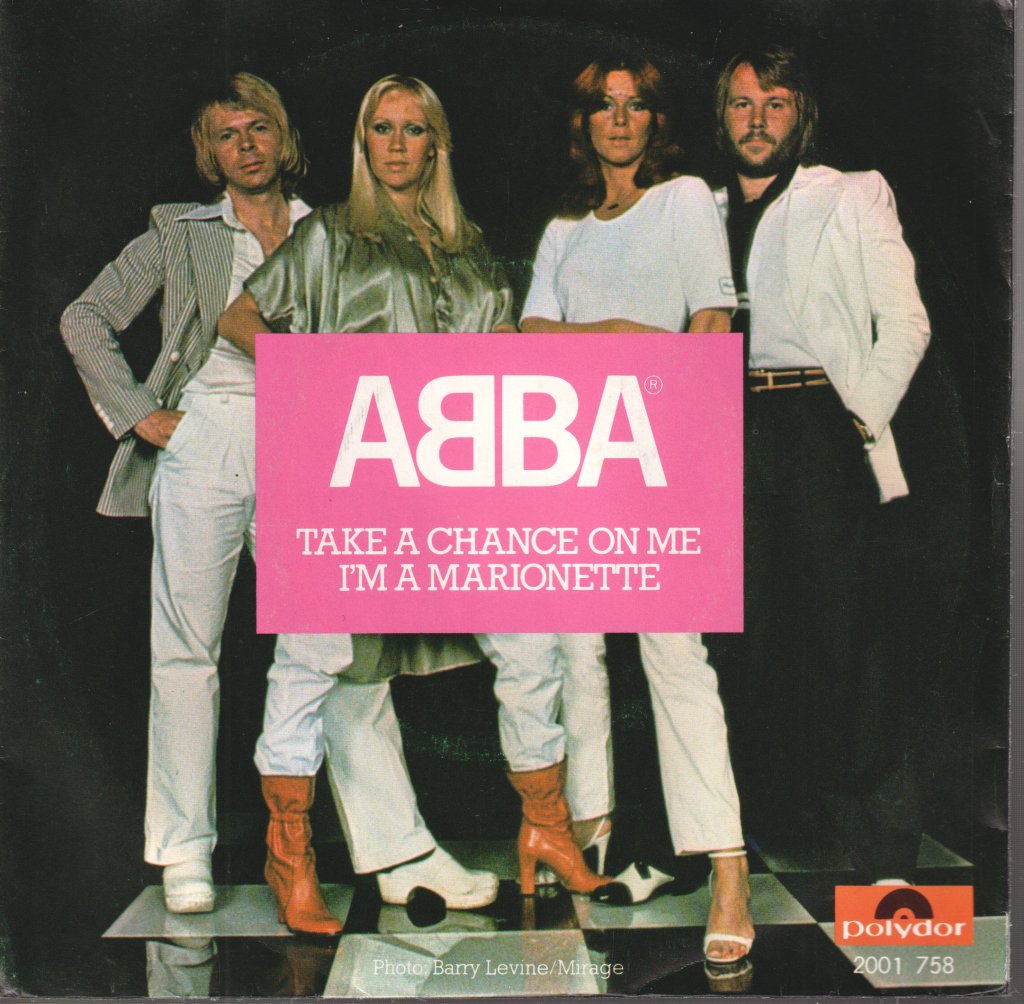 ABBA - Take A Chance On Me / I'm A Marionette - 7 Inch