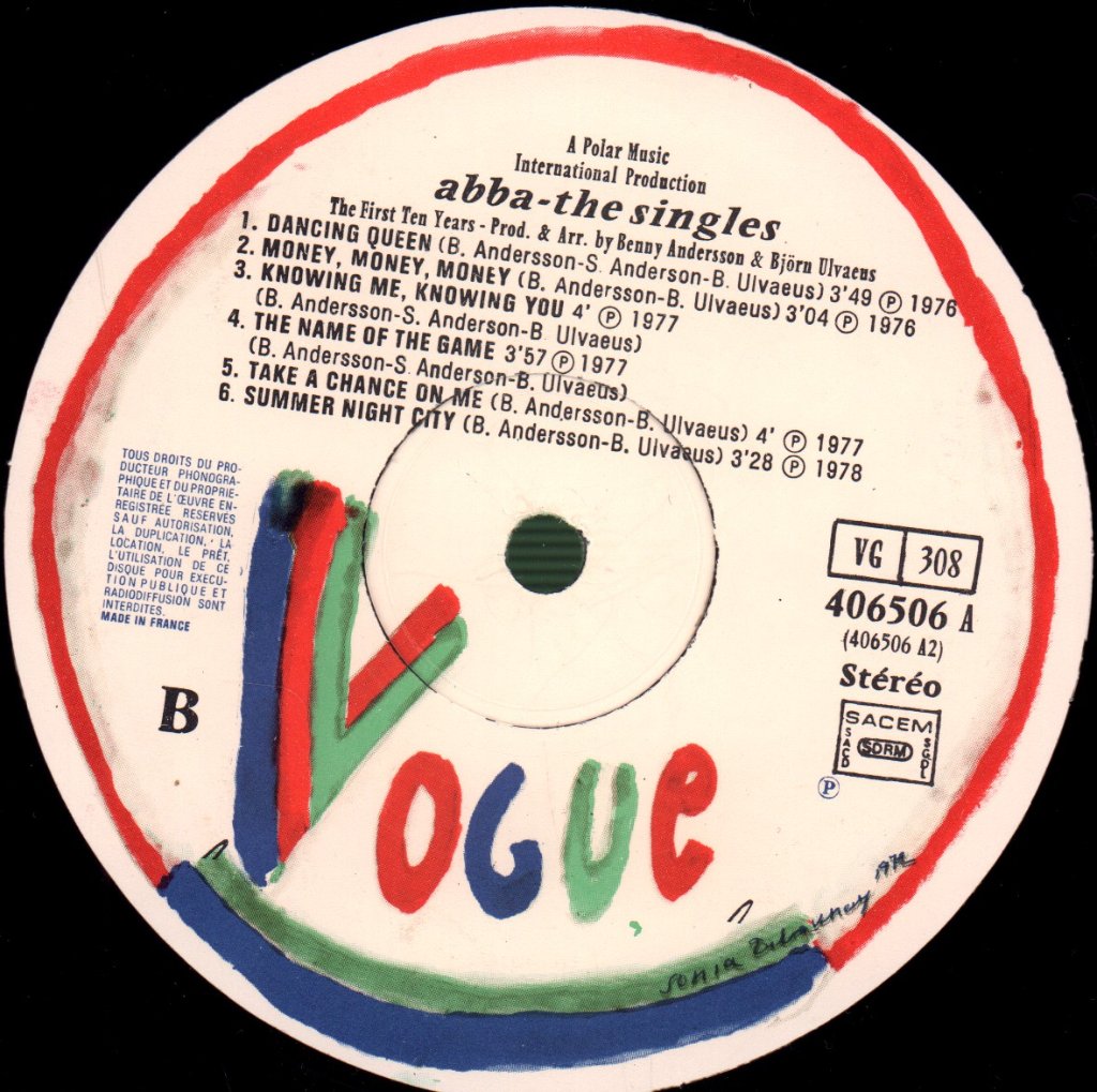 ABBA - Singles - The First Ten Years - Double Lp