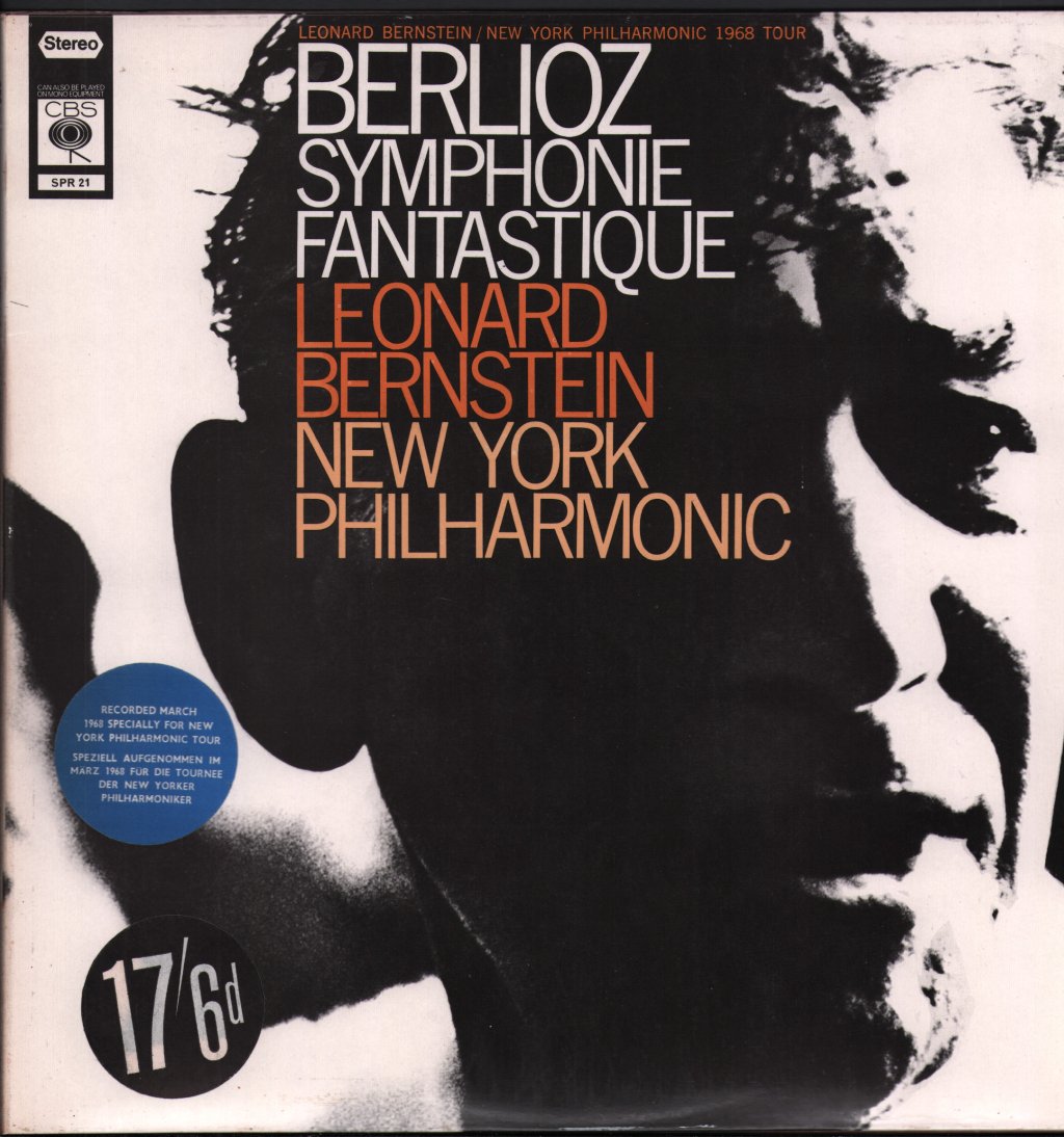 Leonard Bernstein / New York Philharmonic - Berlioz - Symphonie Fantastique - Lp