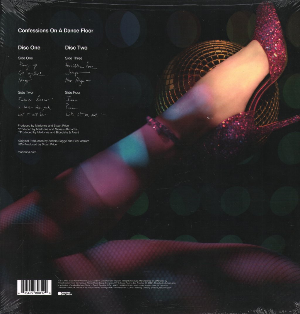 Madonna - Confessions on a Dance Floor (Silver Collection) - Double Lp
