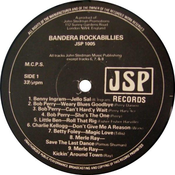 Various Artists - Bandera Rockabillies - Lp