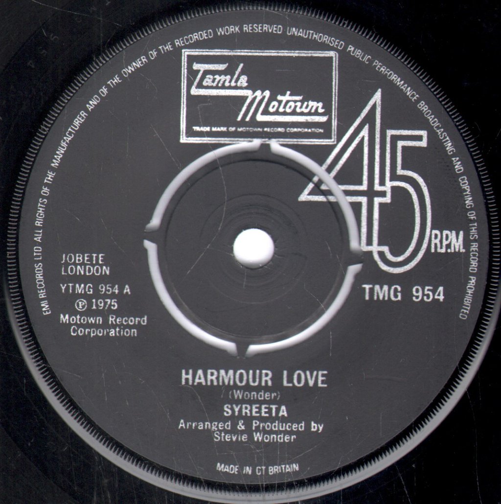 Syreeta - Harmour Love - 7 Inch