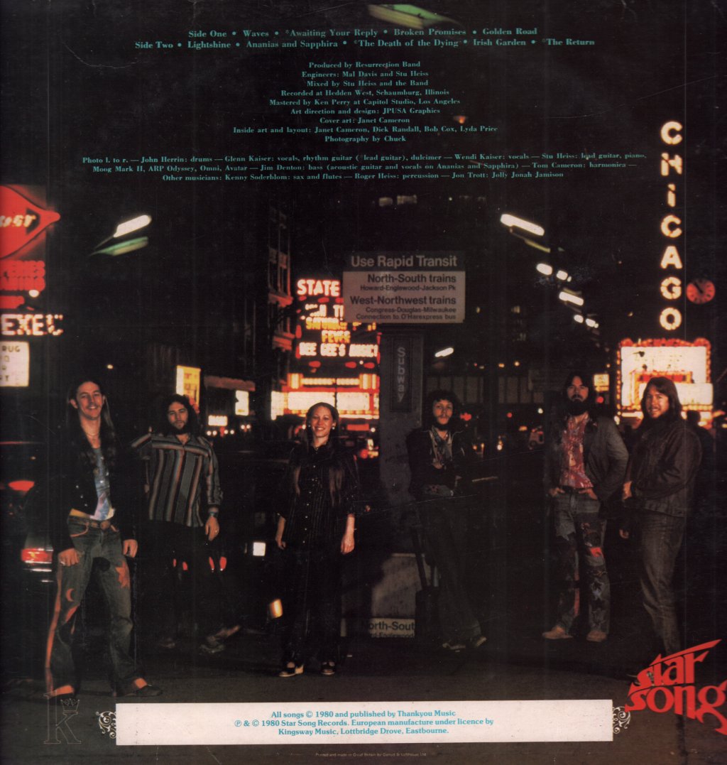 Resurrection Band - Awaiting Your Reply - Lp