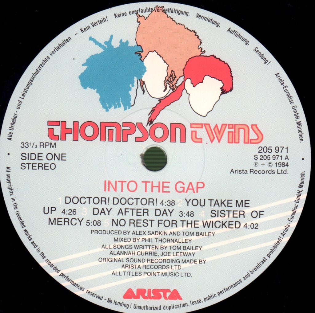 Thompson Twins - Into The Gap - Lp
