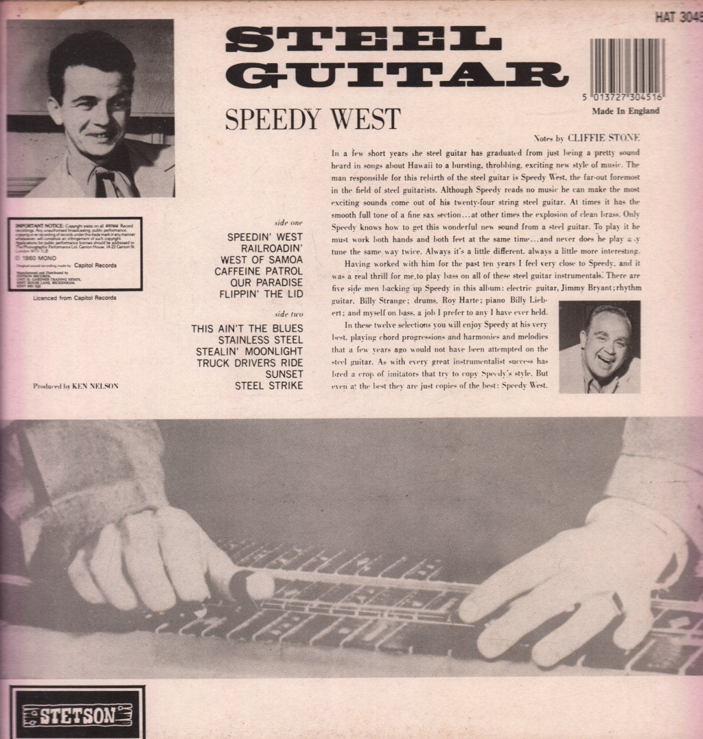 Speedy West - Steel Guitar - Lp