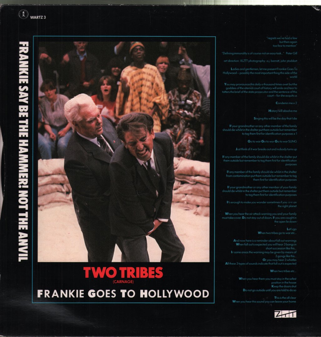 Frankie Goes To Hollywood - War (Hidden) - 12 Inch