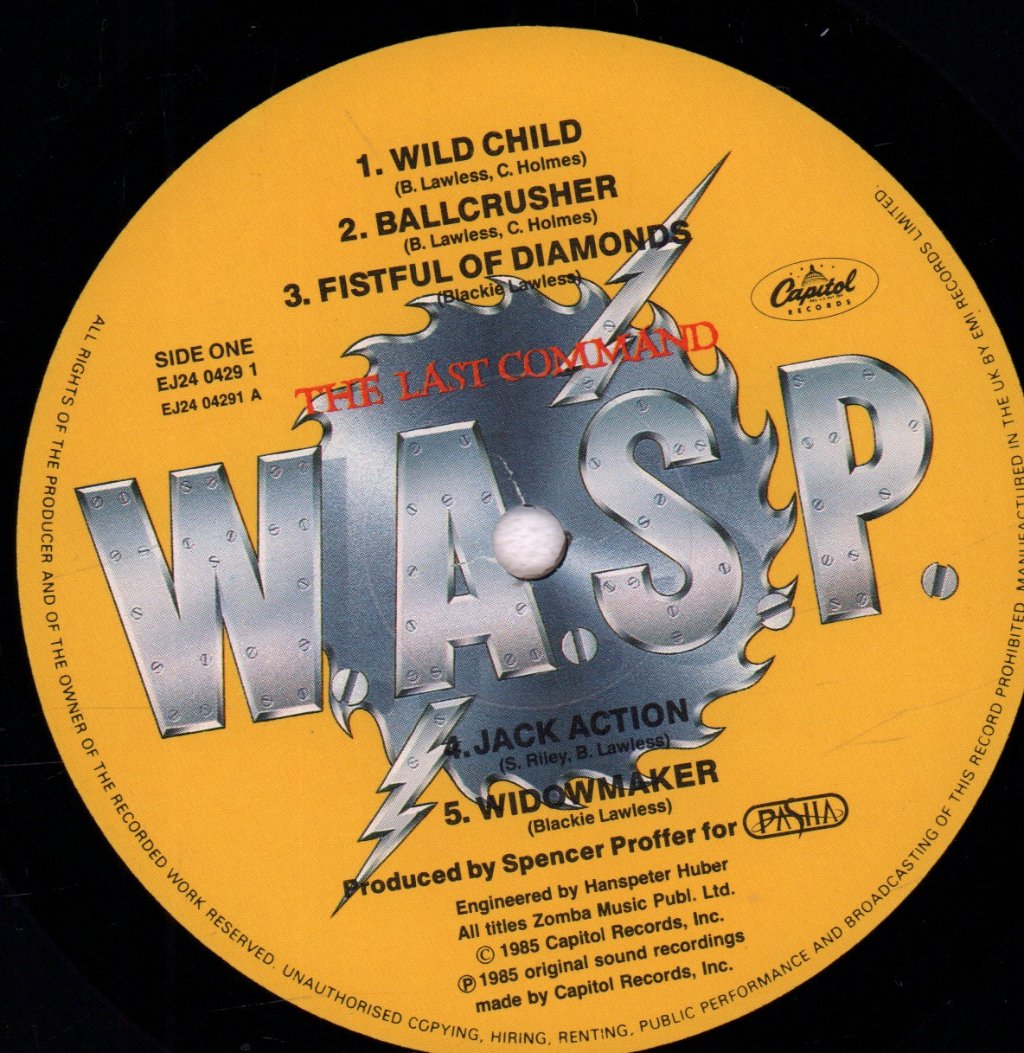 Wasp - Last Command - Lp