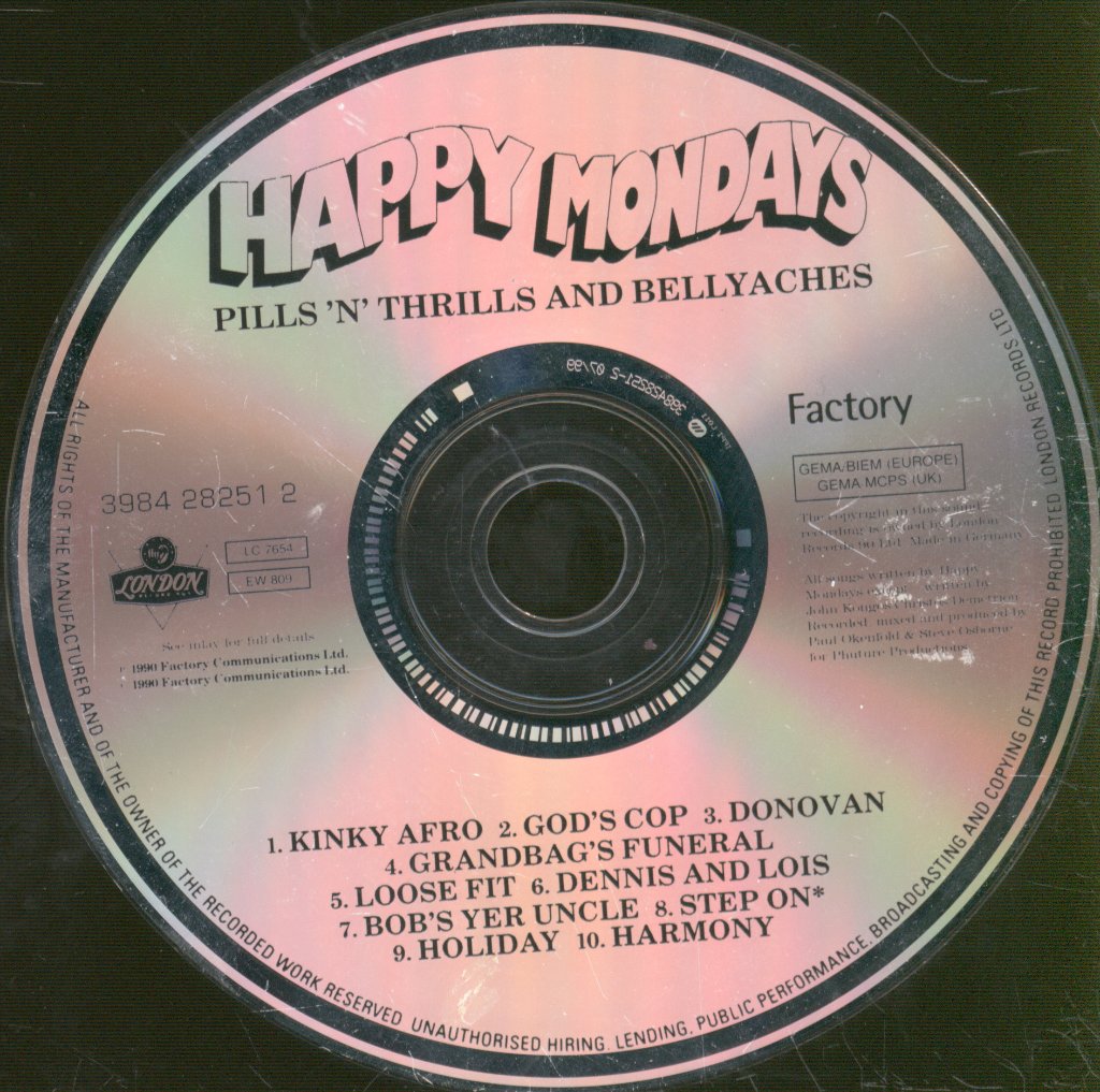 Happy Mondays - Pills 'N' Thrills And Bellyaches - Cd