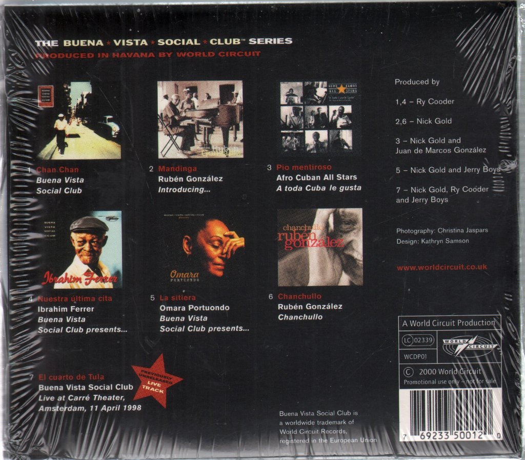 Buena Vista Social Club - Buena Vista Social Club Series Sampler - Cd