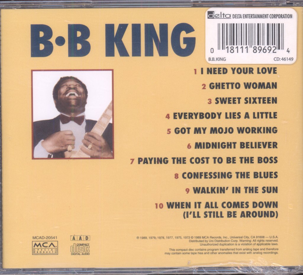 B.B. King - Got My Mojo Working - Cd