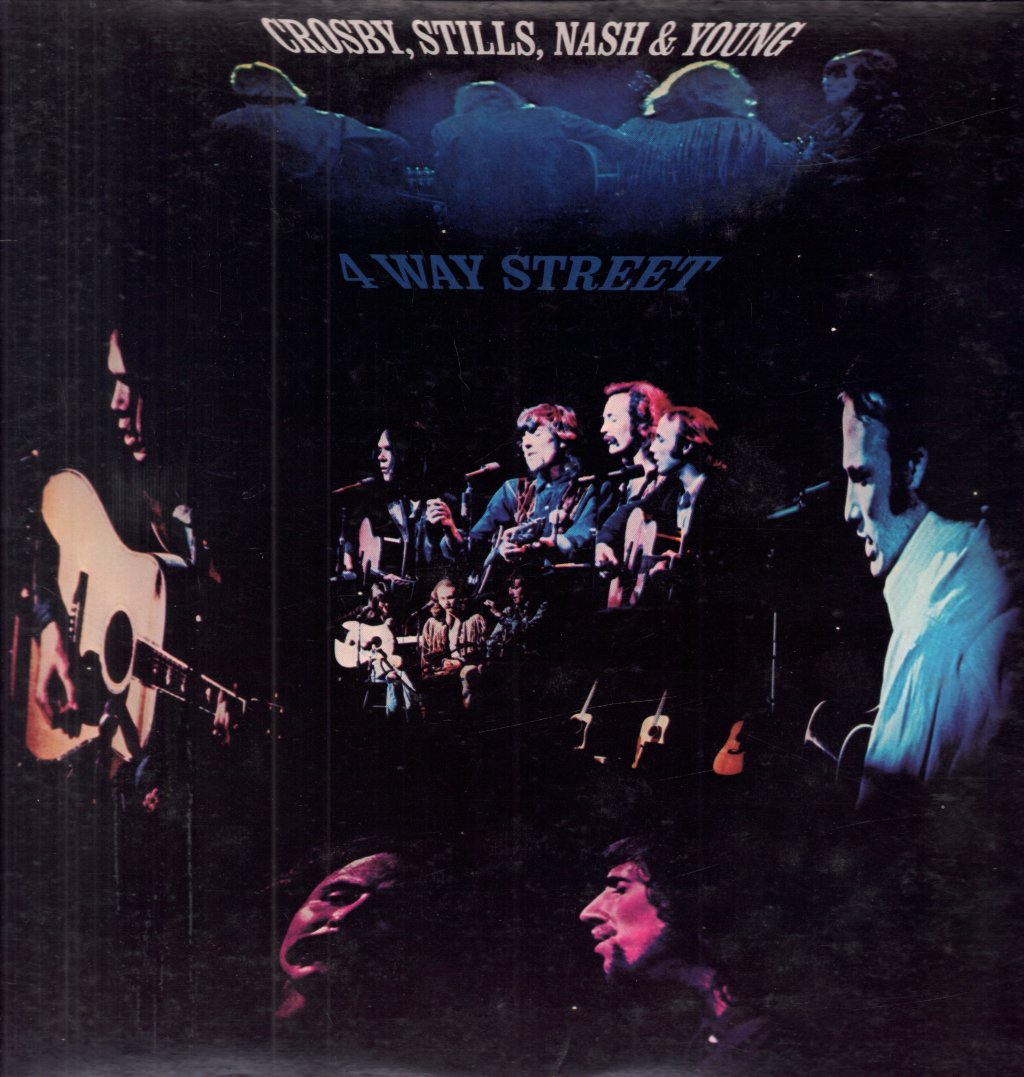 Crosby Stills Nash And Young - 4 Way Street - Double Lp