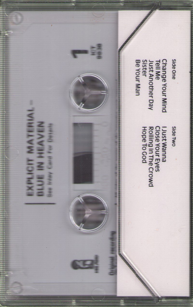 Blue In Heaven - Explicit Material - Cassette