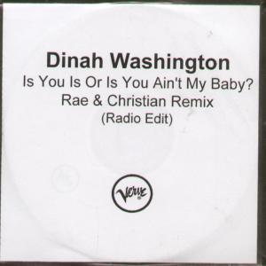 Dinah Washington - Is You Is Or Is You Ain't My Baby - Cdr