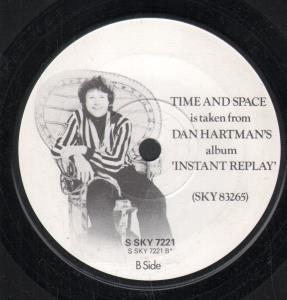 Dan Hartman - Time And Space - 7 Inch