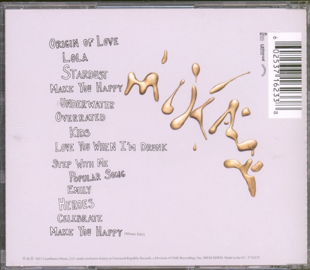 Mika - Origin Of Love - Cd