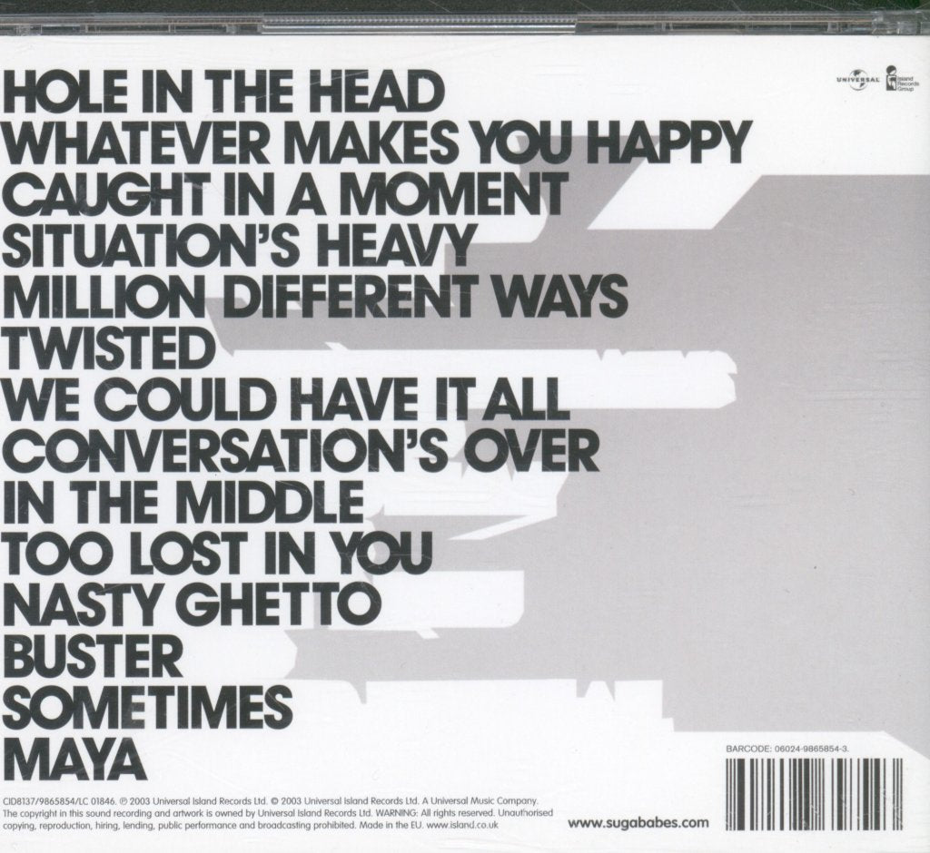 Sugababes - Three - Cd