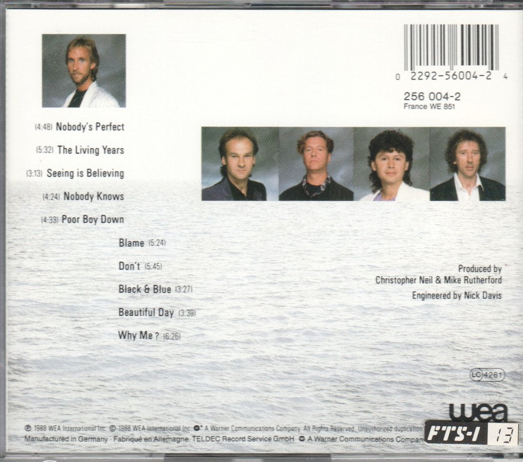 Mike And The Mechanics - Living Years - Cd