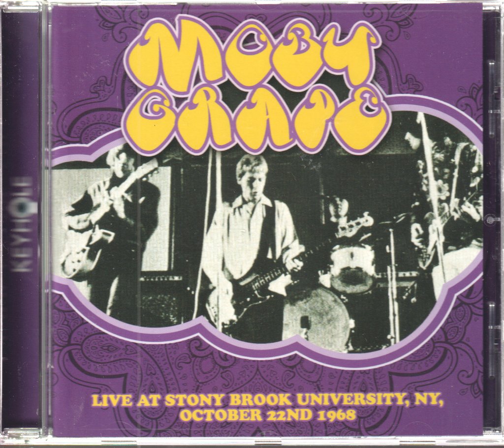 Moby Grape - Live At Stony Brook University, NY, October 22nd 1968 - Cd