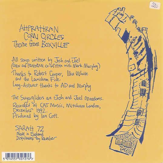Sugargliders - Ahprahran - 7 Inch