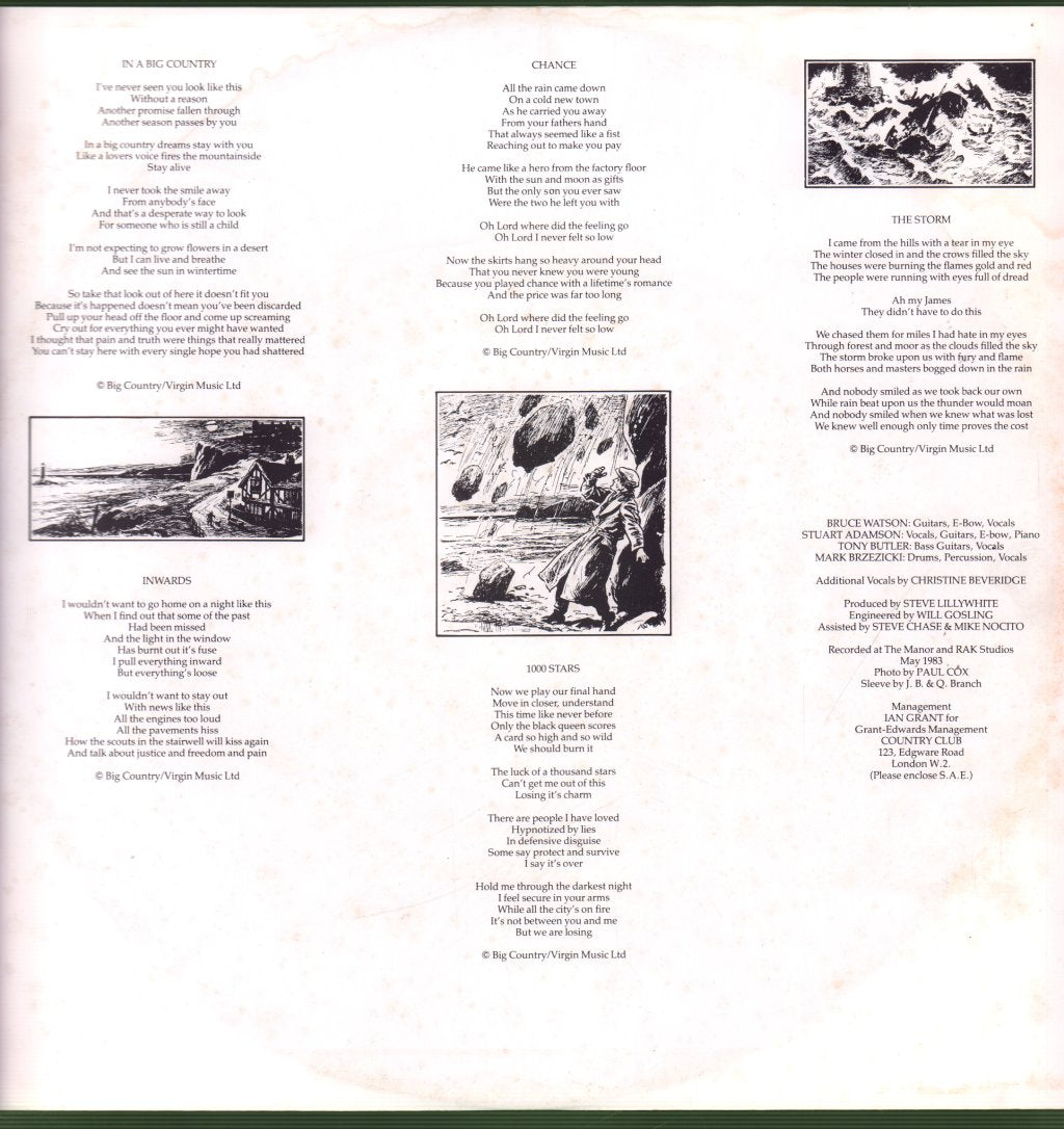 Big Country - Crossing - Lp