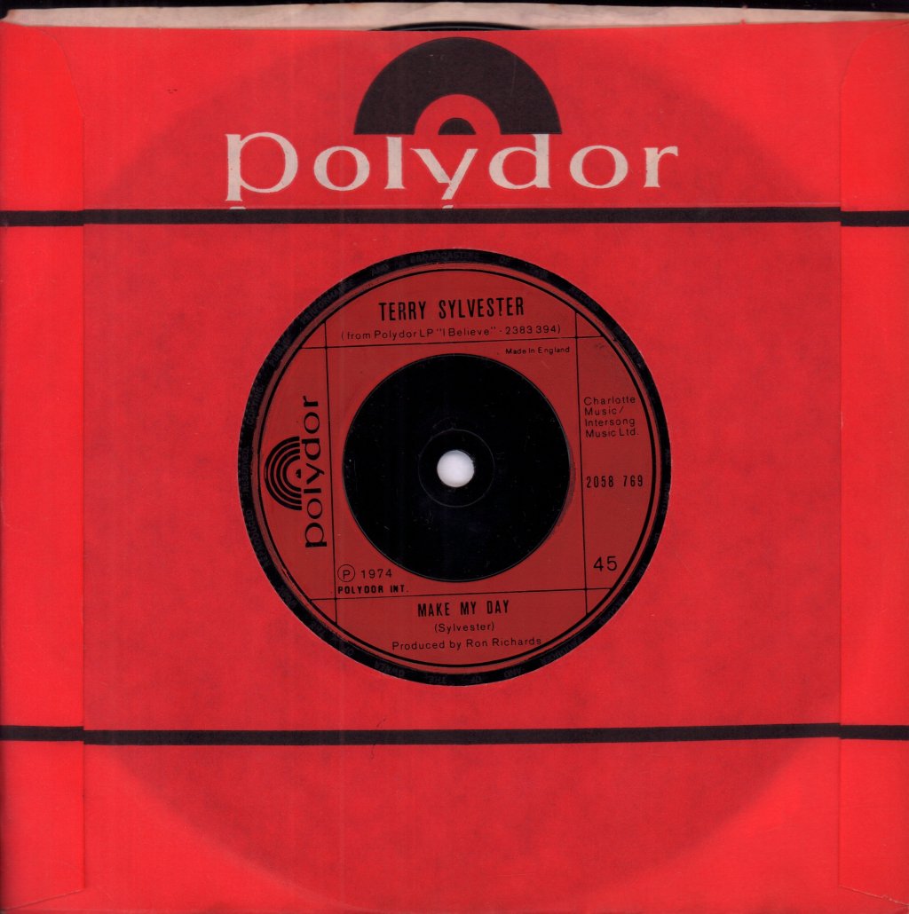 Terry Sylvester - At The End Of The Line - 7 Inch