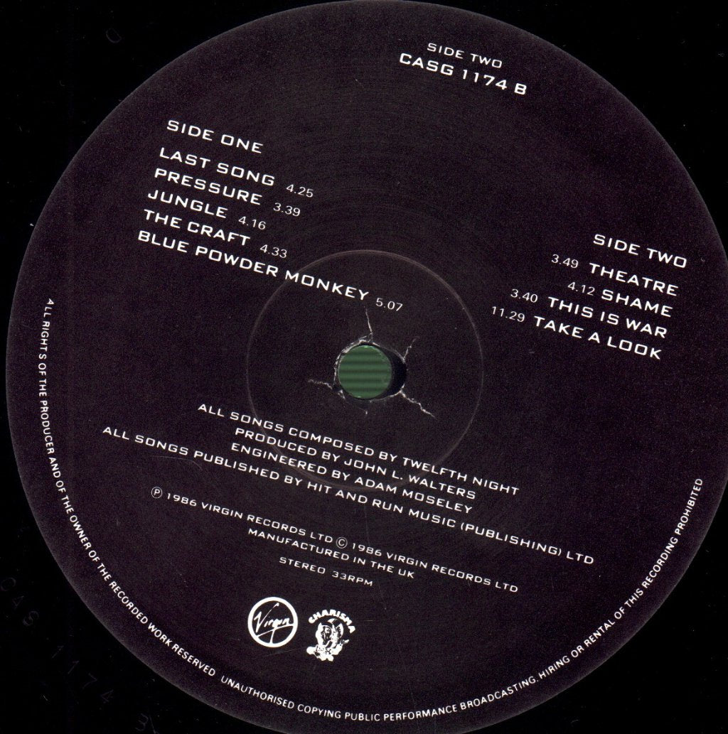 Twelfth Night - X - Lp