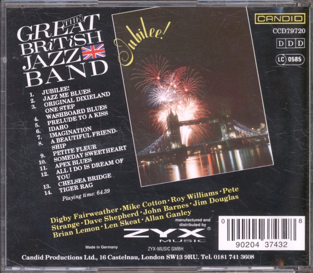 Great British Jazz Band - Jubilee! - Cd