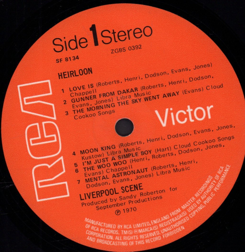 Liverpool Scene - Hairloon - Lp