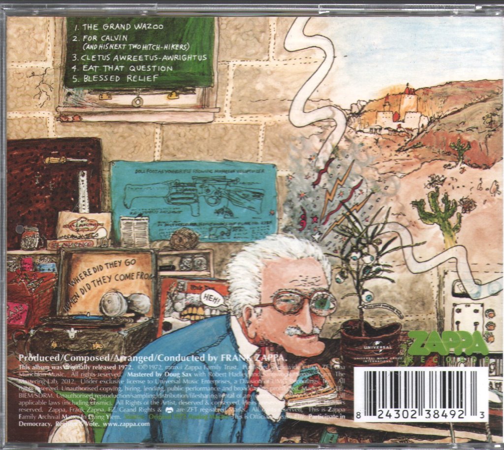 Frank Zappa - Grand Wazoo - Cd