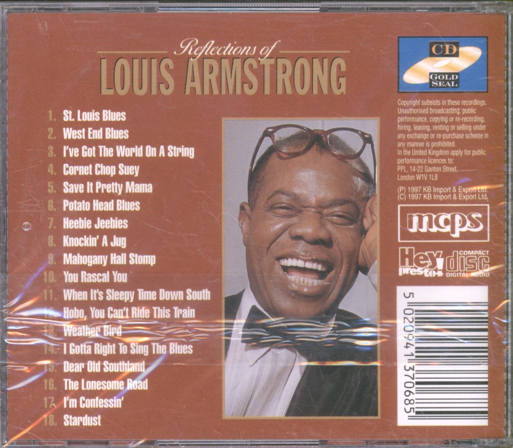 Louis Armstrong - Reflections Of Louis Armstrong - Cd