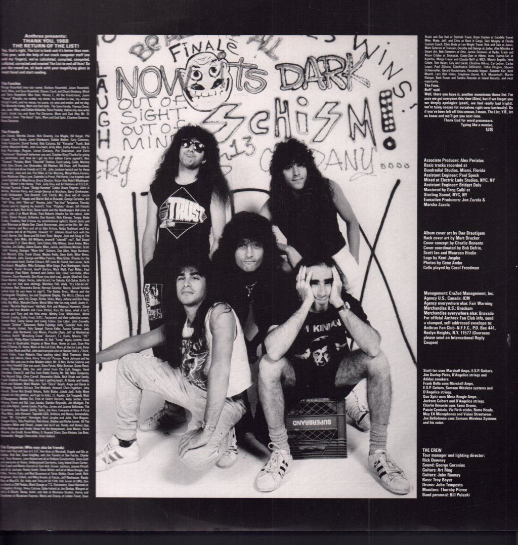 Anthrax (Metal Group) - State Of Euphoria - Lp