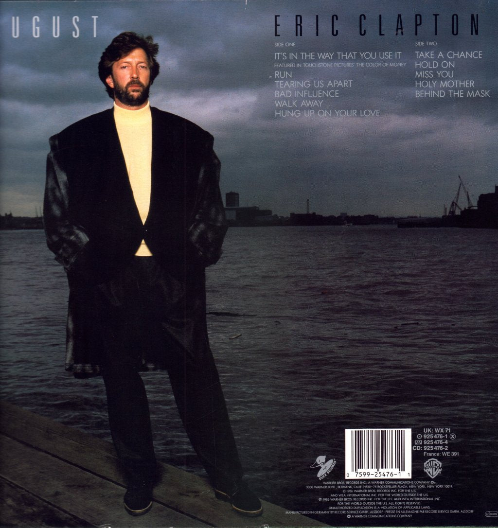 Eric Clapton - August - Lp