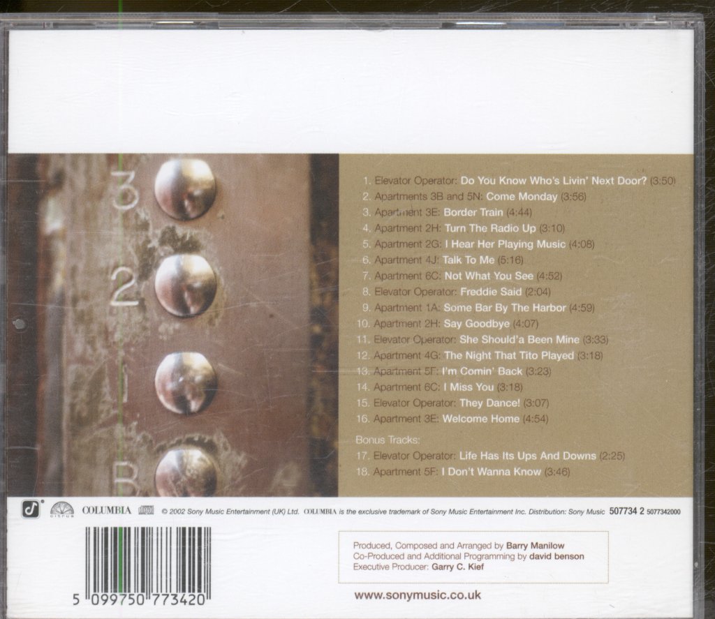 Barry Manilow - Here At The Mayflower - Cd