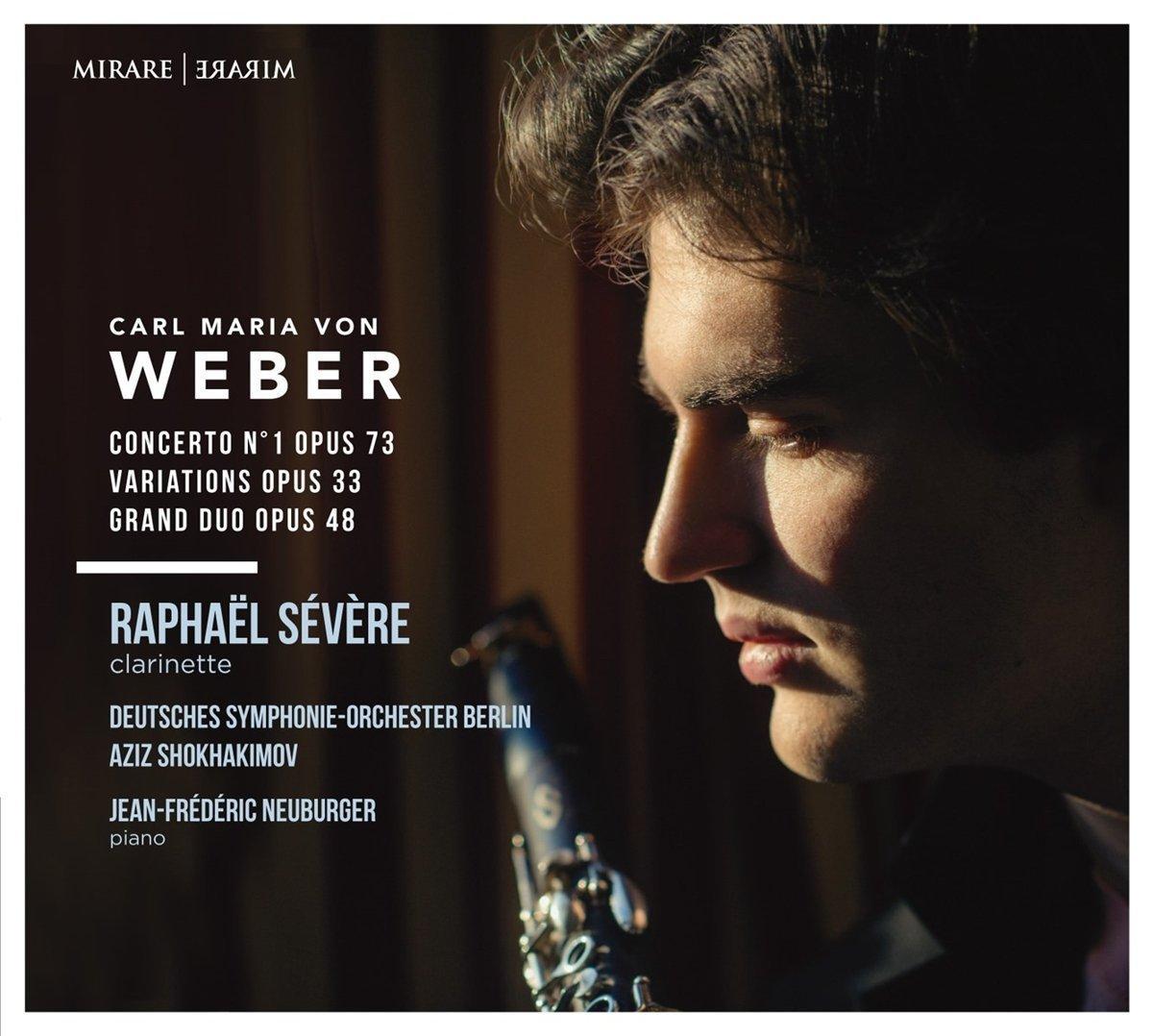 Severe - Carl Maria von Weber: Concerto No. 1 Opus 73/Variations Opus 33 - Cd