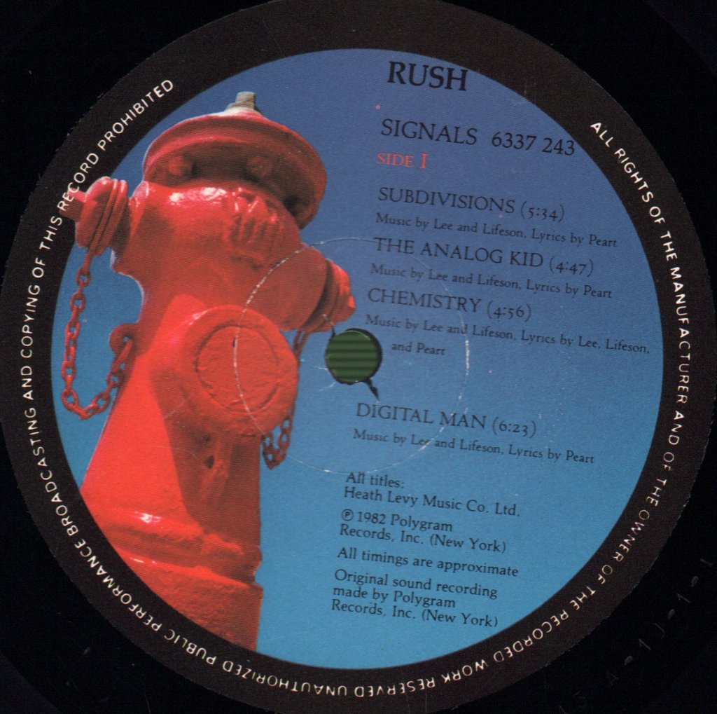Rush - Signals - Lp