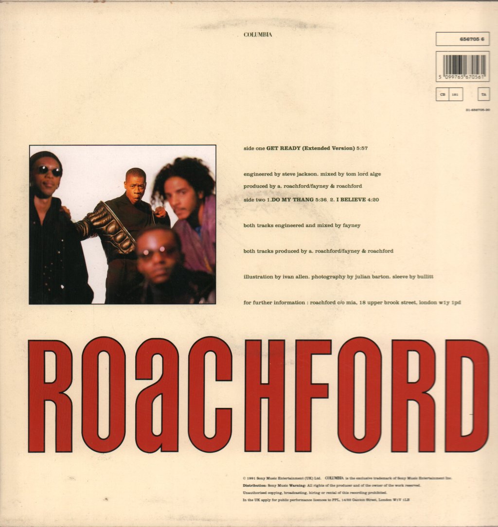 Roachford - Get Ready - 12 Inch