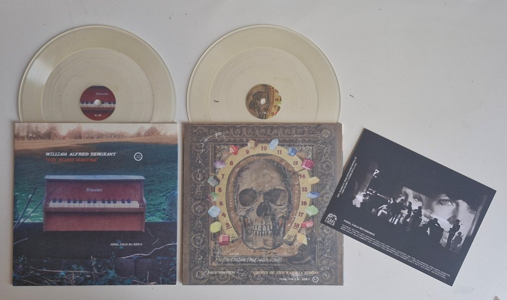 Will Sergeant / Paul Simpson - Toy Piano Mantra / Ghosts of the Karelia Forest - 7 Inch