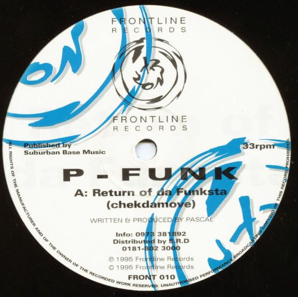 P-Funk - Return Of The Funksta - 12 Inch