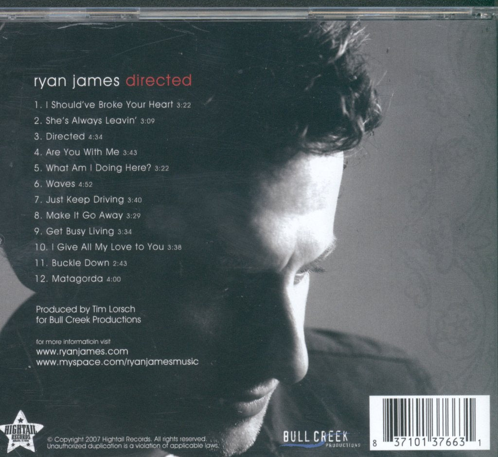Ryan James - Directed - Cd