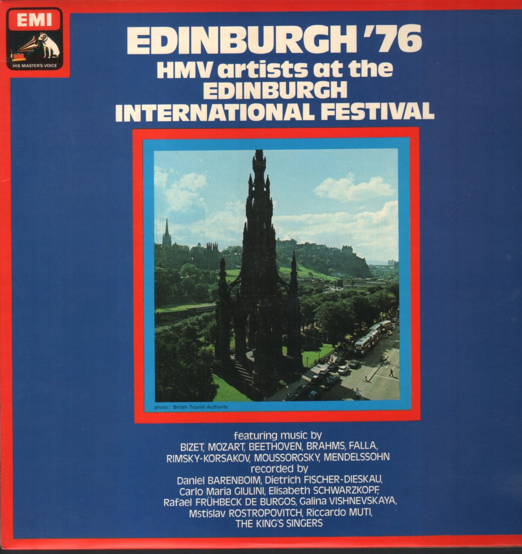 Various Artists - Edinburgh '76 HMV Artists At The Edinburgh International Festival - Lp