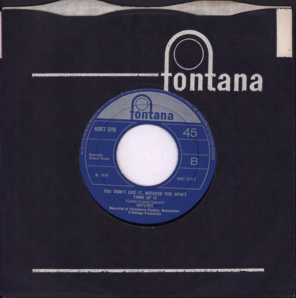 Hotlegs - Neanderthal Man - 7 Inch