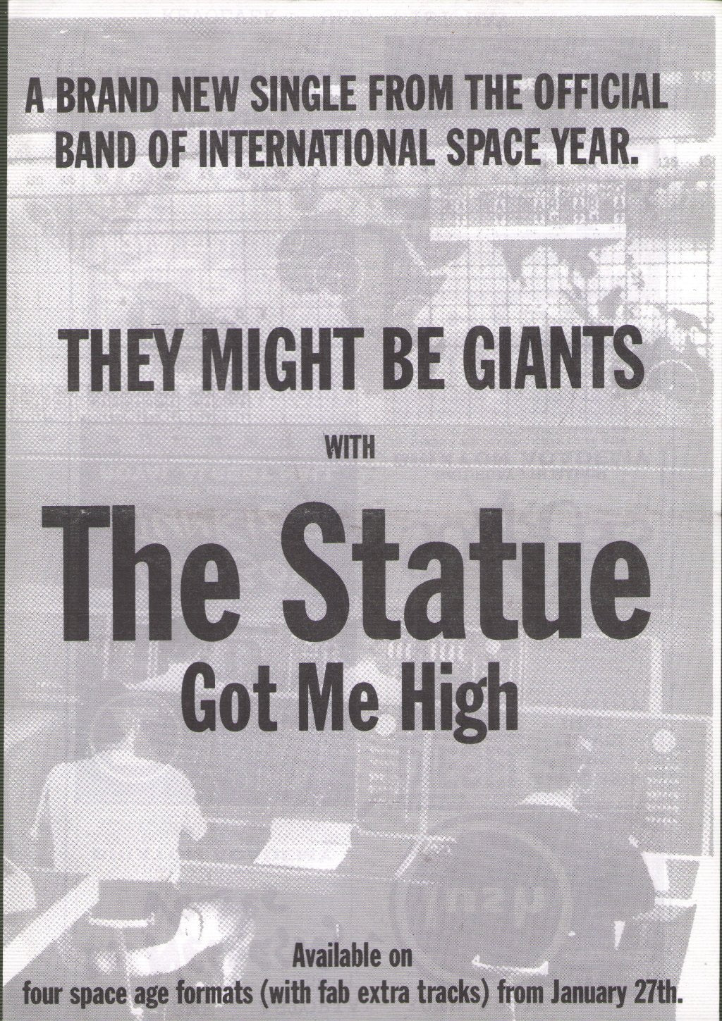 They Might Be Giants - Statue - Flyer
