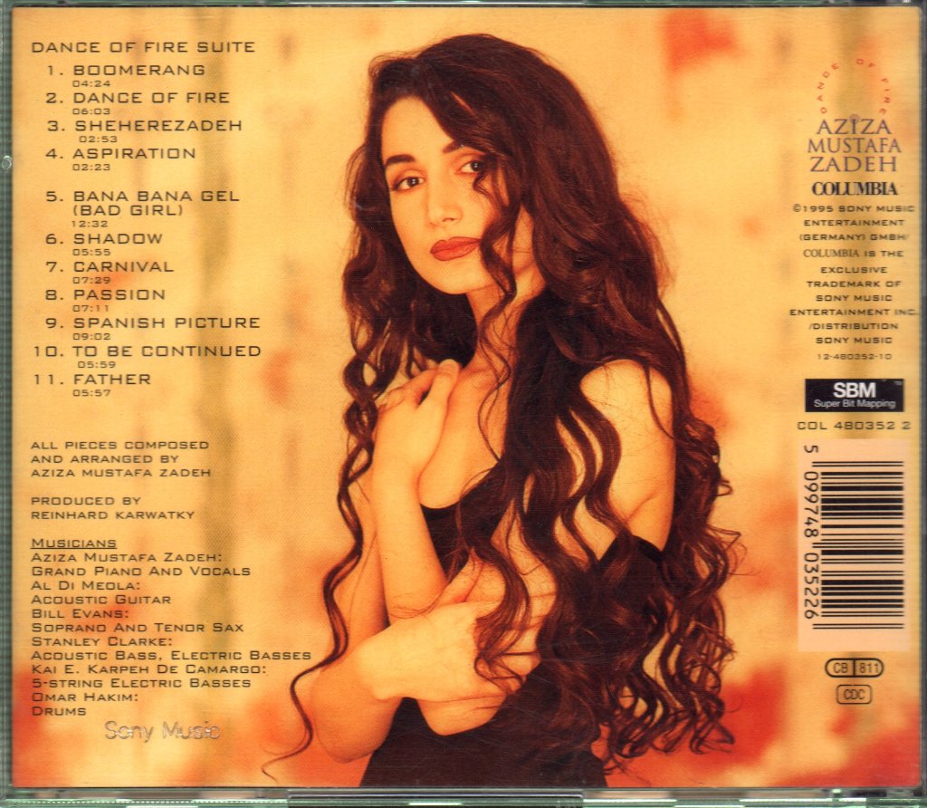 Aziza Mustafa Zadeh - Dance Of Fire - Cd